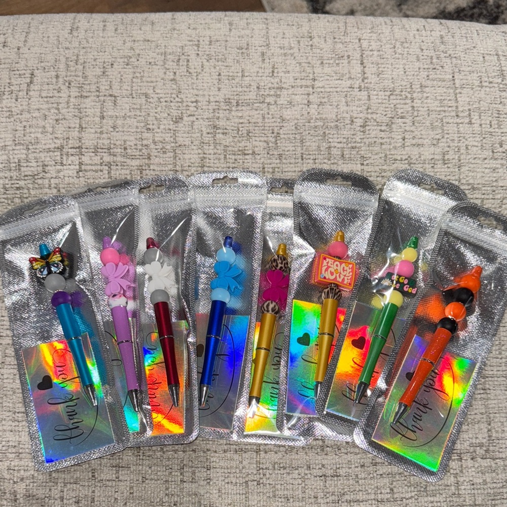 Colorful Novelty Pens Set